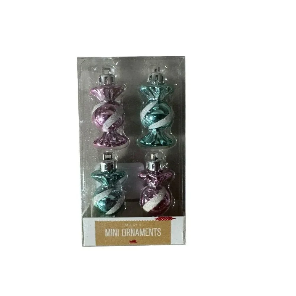 HOLIDAY LANE 4-Pc. Candy Mini Ornament Set